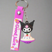 Kuromi PVC Keychain – Dark & Adorable Sanrio Charm