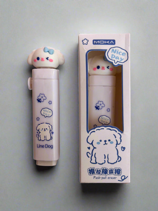 Cinnamaroll inspired push-pull eraser - combo of 2 - Project M Shop