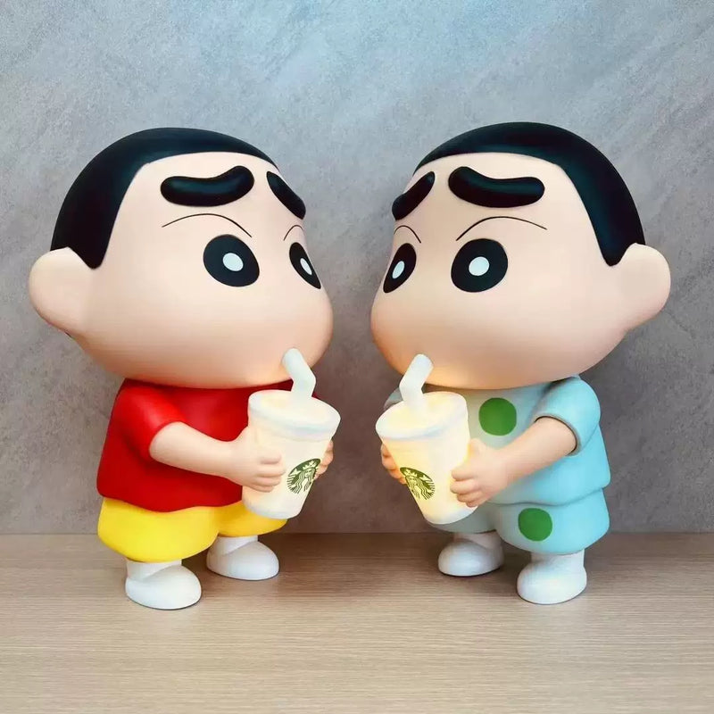 Shinchan Figure With LED Night Light Lamp