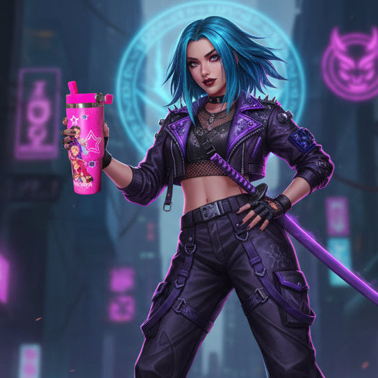 Hunterx - K-Pop Demon Hunter Tumbler/Cup - 900 ML