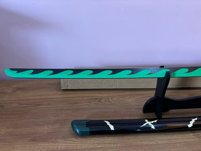 Shinazugawa Sanemi Katana - Wooden Sword of the Wind Hashira from Demon Slayer - Project M Shop