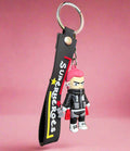 Marvel Keychain with Strap - PVC Rubber Keychain for Collectors - Project M Shop