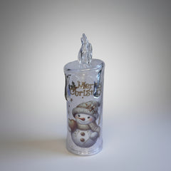 Set Of 4 - Christmas Candle Light For Indoor Christmas Decoration - Project M Shop