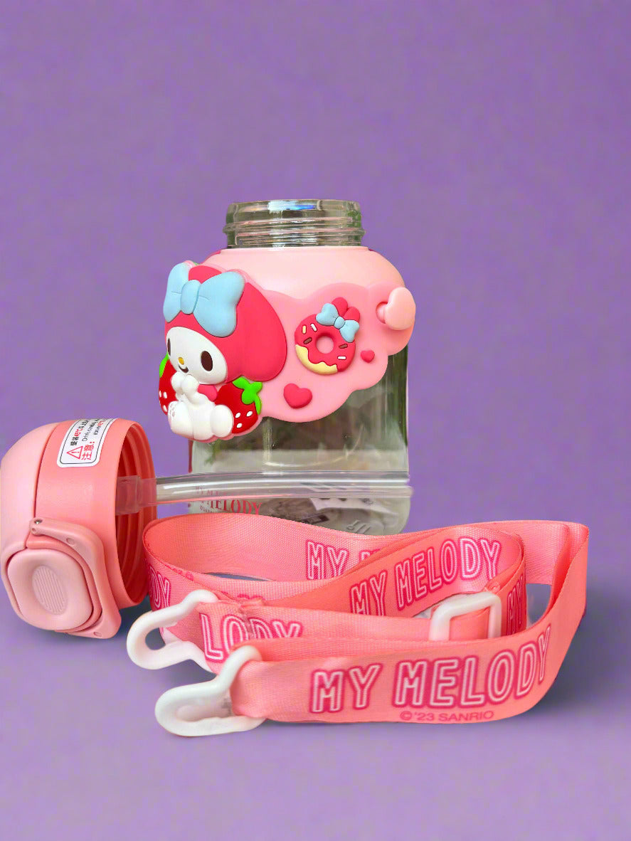 My Melody Water Bottle for Kids – 700ml BPA-Free Design