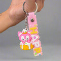 Pinkfong PVC Rubber Keychain with Strap - Cute and Durable Accessory - Project M Shop