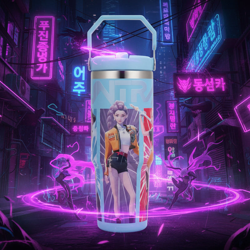 Hunterx K-Pop Tumbler - 900 ML Demon Hunter Cup - Project M Shop