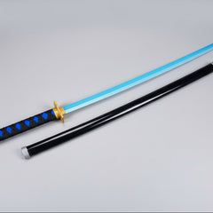 Muichiro Blue Wooden Katana 106 CM Long - Demon Slayer Collectable Wooden katana - Project M Shop