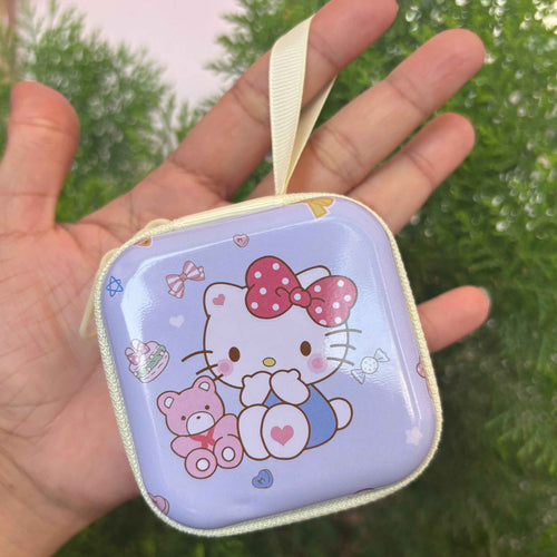 Hello Kitty Coin Keeper Keychain – Compact Storage Charm