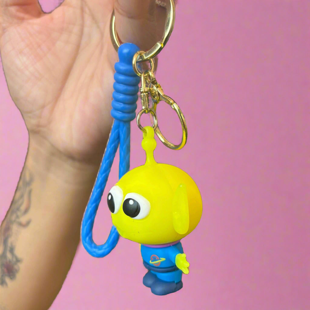 Alien 3D PVC Keychain – Toy Story Charm