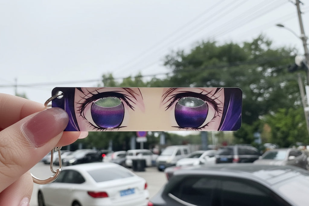 Set of 3 Anime Demon Slayer Keychain Set - Random Designs Double Sided Acrylic 8 CM - Project M Shop