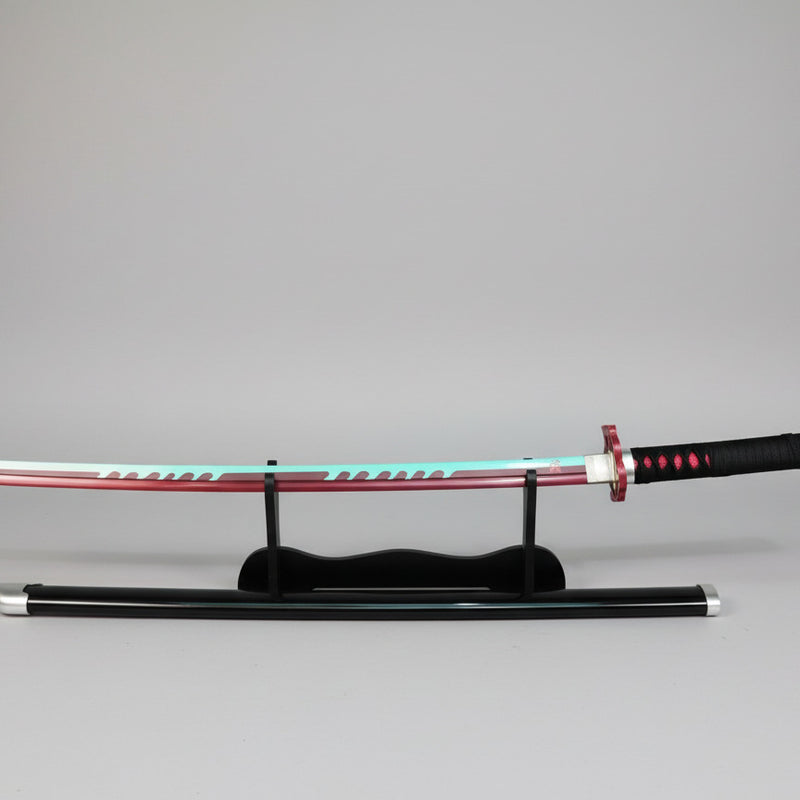 Rengoku's Flaming Nichirin Red LED 104 CM Full Length katana - Demon Slayer katana - Project M Shop