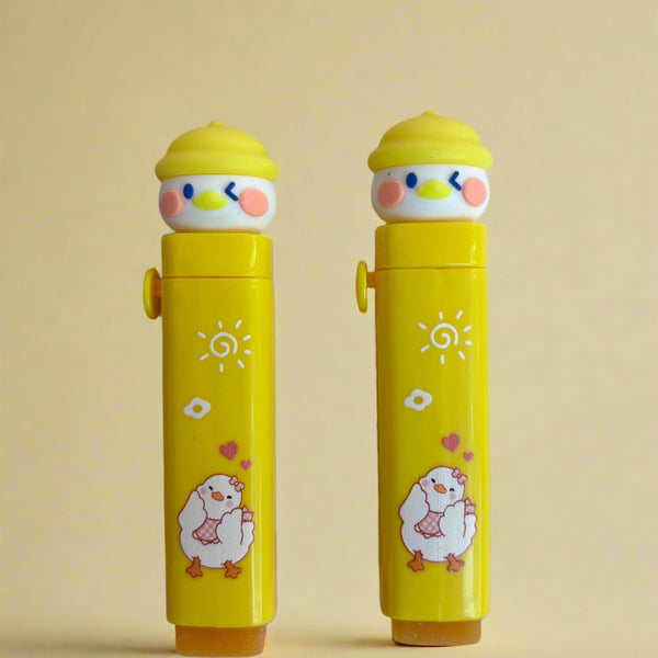 Cute chicken cartoon style Pen Eraser - Combo of 2 - Project M Shop