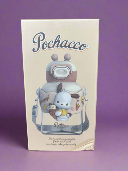 Pochacco Water Bottle for Kids - 700 Ml Sanrio Design - Project M Shop
