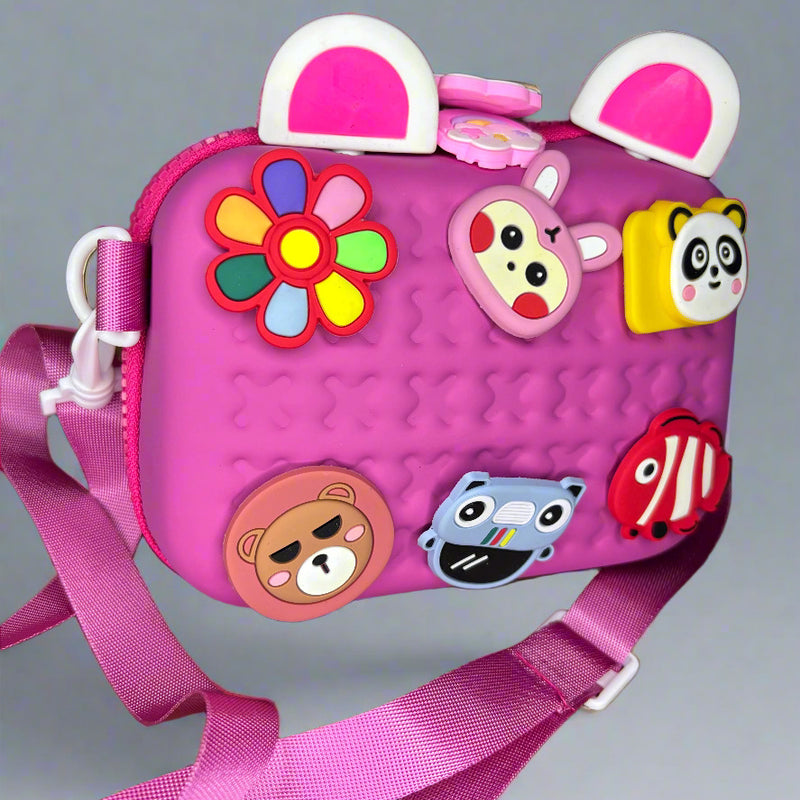 Cartoon charm sling bag for teens - Project M Shop