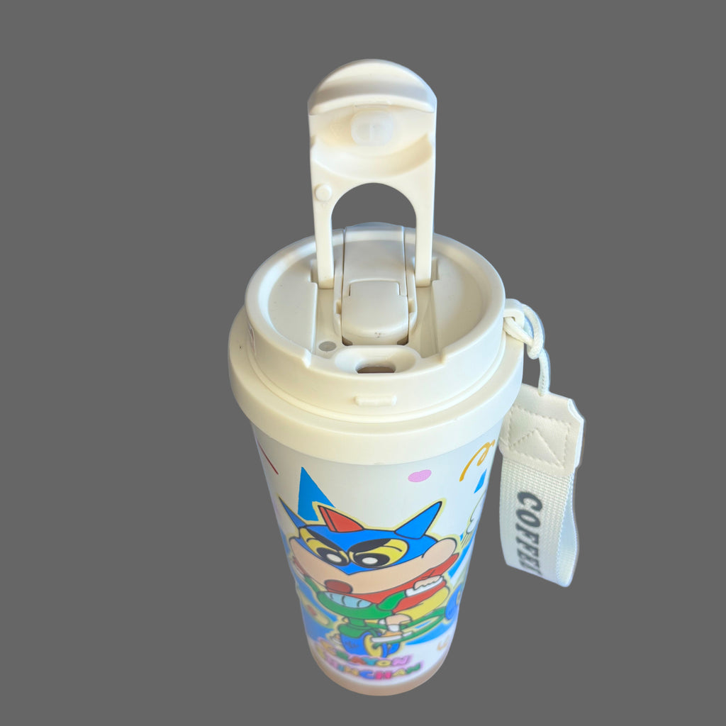 Crayon Shin-Chan Bicycle Insulated Tumbler - 600 ML - Project M Shop