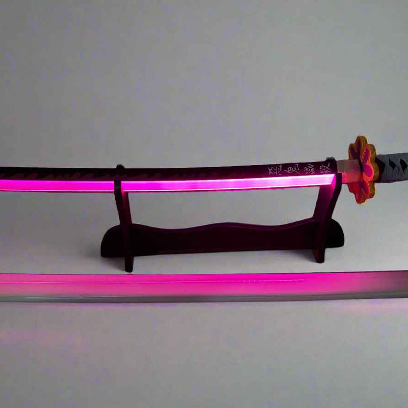 Demon Slayer Mitsuri Nichirin Sword LED Katana 104cm - Best Mitsuri Nichirin Sword for Collectors