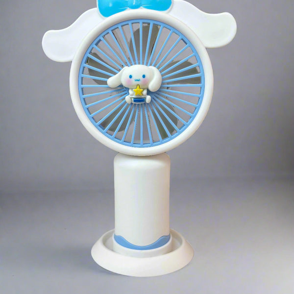 Cinnamoroll Mini Fan - Portable Single Speed Fan in Adorable Cinnamoroll Design - Project M Shop