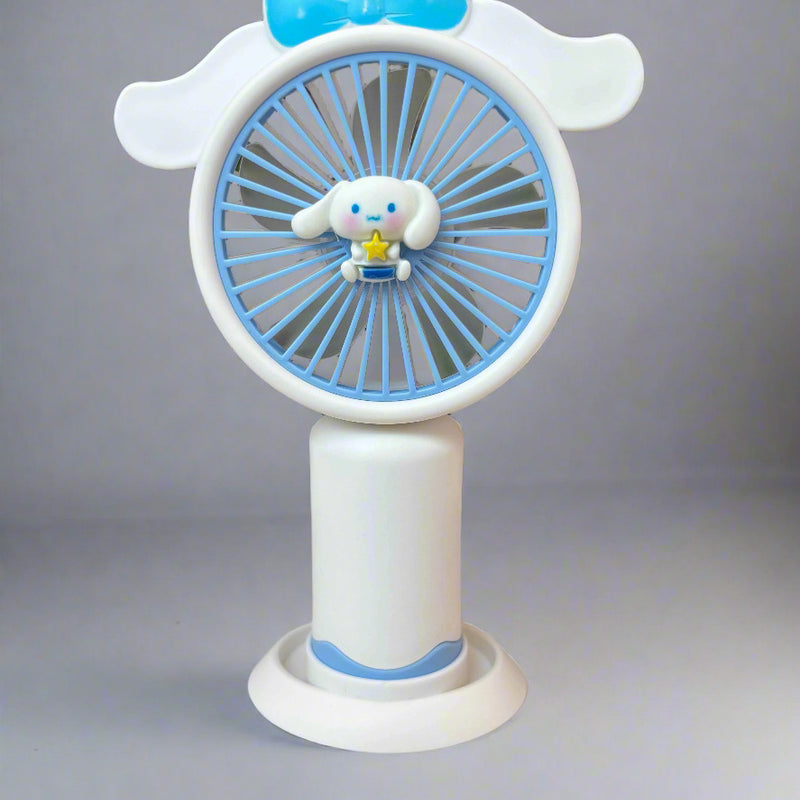 Cinnamoroll Mini Fan - Portable Single Speed Fan in Adorable Cinnamoroll Design - Project M Shop