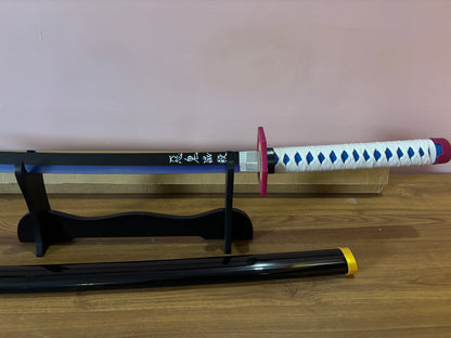 Tomioka Giyuu LED Katana – Blue Demon Slayer-Inspired Glowing Sword - Project M Shop