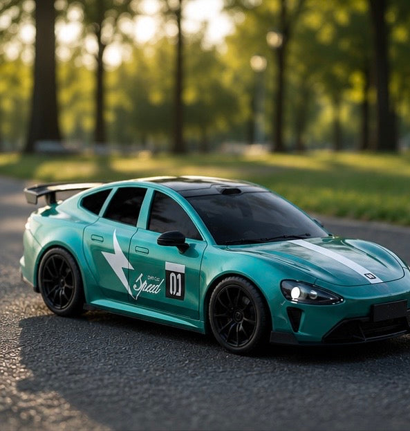 1:20 High Speed Drift RC Car With 20KM/H & Extra Set Of Tires And Cone - Drive your dream car - Project M Shop