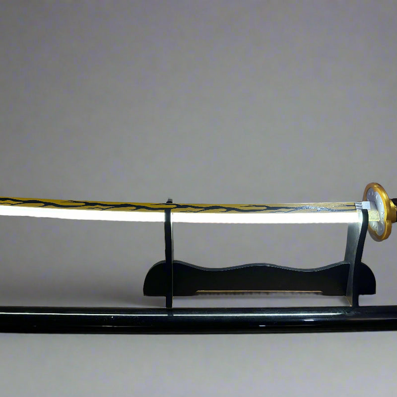Glowing Katana Sword - Kaigaku LED Anime Cosplay Wooden Sword Inspired by Demon Slayer - Project M Shop