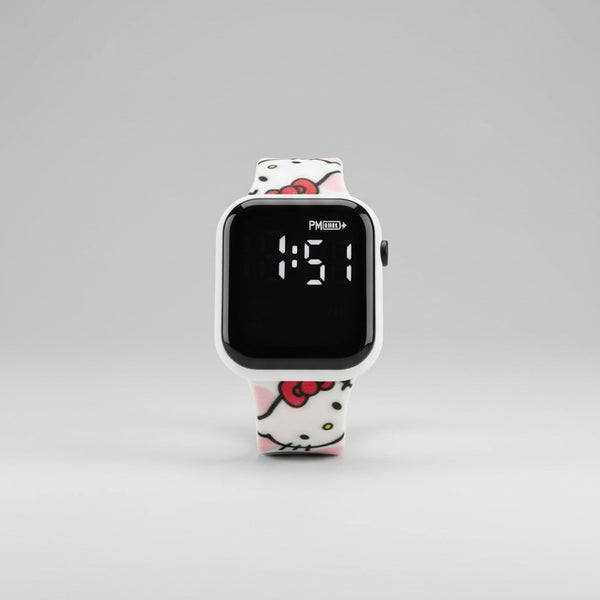 Cartoon Hello Kitty, Duck, Astronaut Printed Digital Watch For Kids - Project M Shop