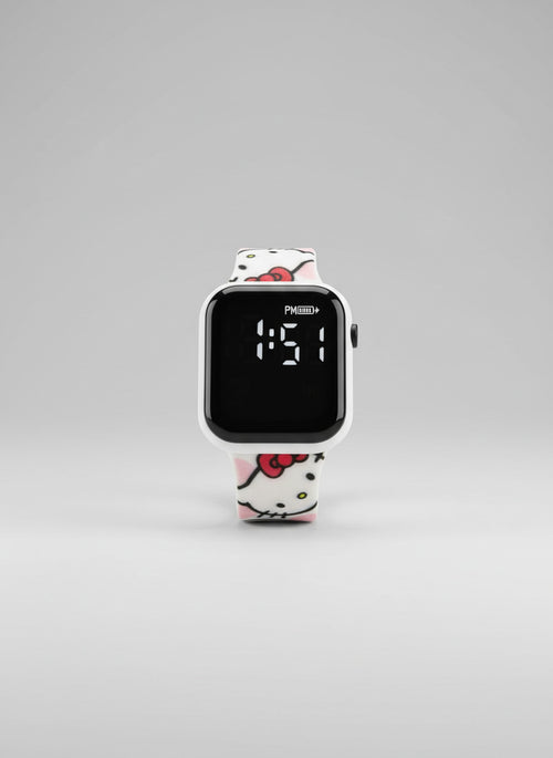 Cartoon Hello Kitty, Duck, Astronaut Printed Digital Watch For Kids - Project M Shop