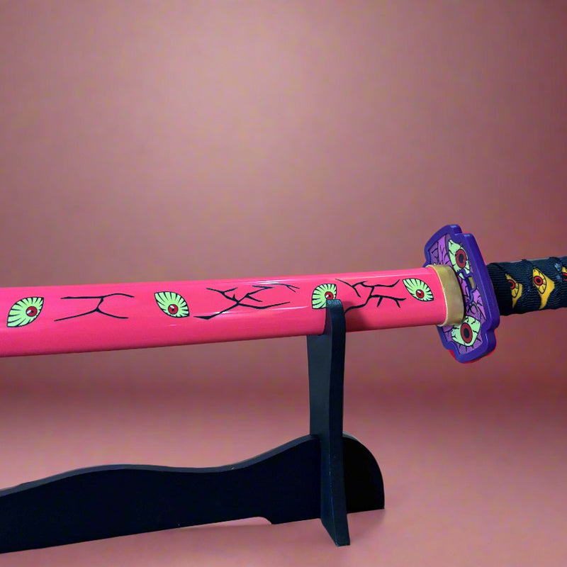 Demon Slayer Katana Replica - Kokushibo LED Samurai Sword Collectible for Fans - Project M Shop