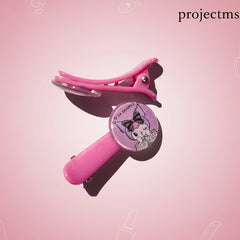 Sanrio Kuromi Nail Set with Hair Accessories for Stylish Nail Art - Project M Shop