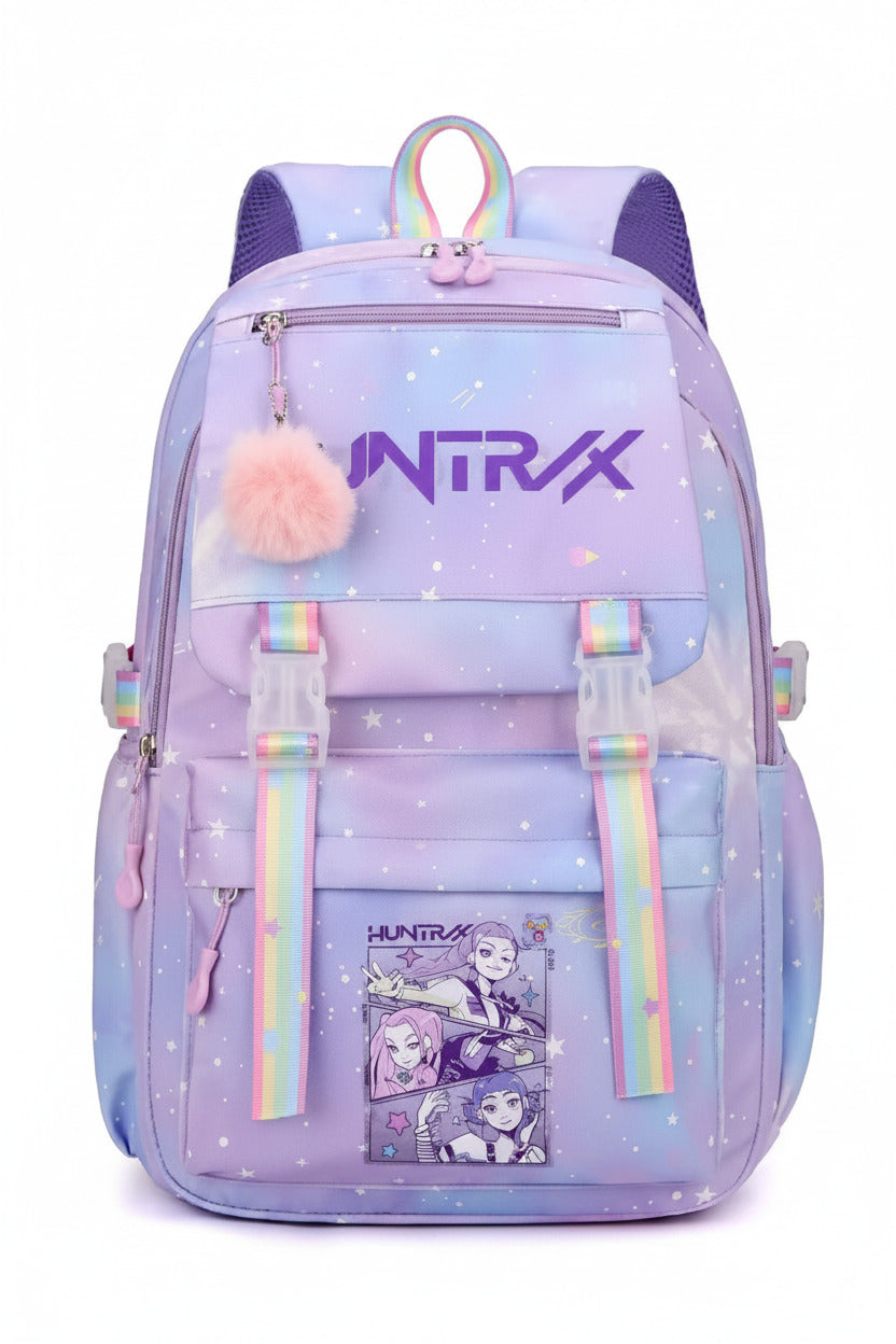 K-Pop Demon Hunter Huntrx X Saja Boys School Bags