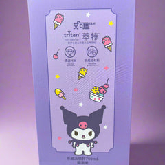 Kuromi Water Bottle 700 ML for Kids - Fun & Stylish Design - Project M Shop
