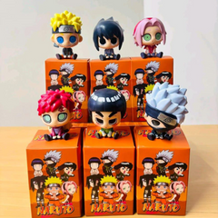 Naruto Mystery Box Figure - Premium Small Anime Figure - Set of 1 Random Figure - Project M Shop