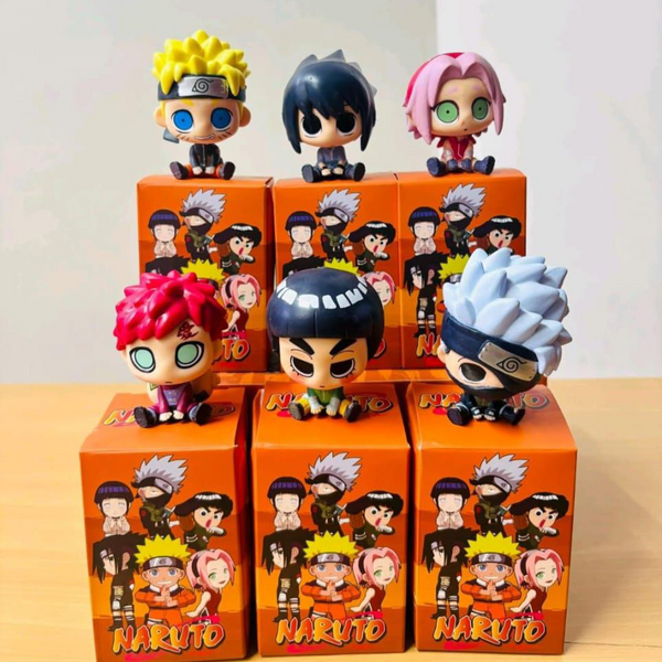 Naruto Mystery Box Figure - Premium Small Anime Figure - Set of 1 Random Figure - Project M Shop