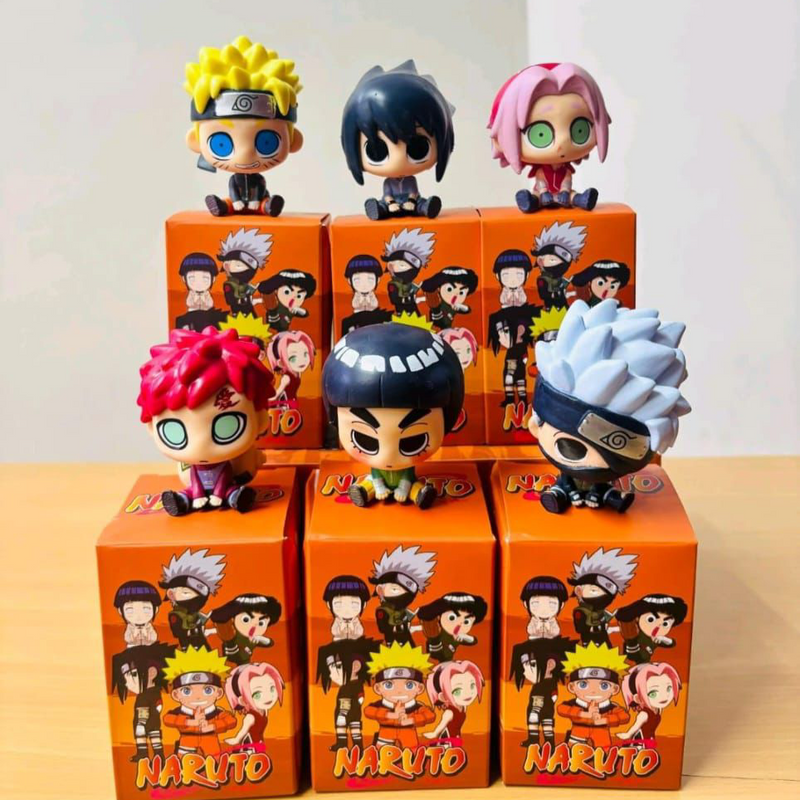 Naruto Mystery Box Figure - Premium Small Anime Figure - Set of 1 Random Figure - Project M Shop