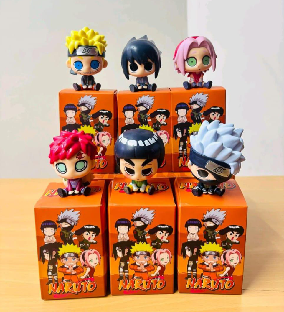 Naruto Mystery Box Figure - Premium Small Anime Figure - Set of 1 Random Figure - Project M Shop