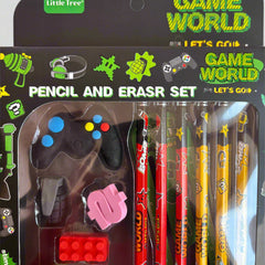 Game world stationery set of 13 pieces - Project M Shop