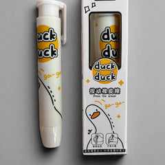 Duck duck cartoon style pen eraser- combo of 2 - Project M Shop