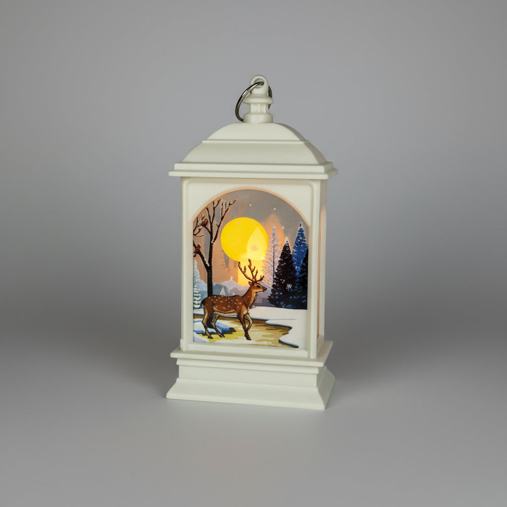 Reindeer Strom Lantern LED Light For Decoration (Indoor) - Project M Shop