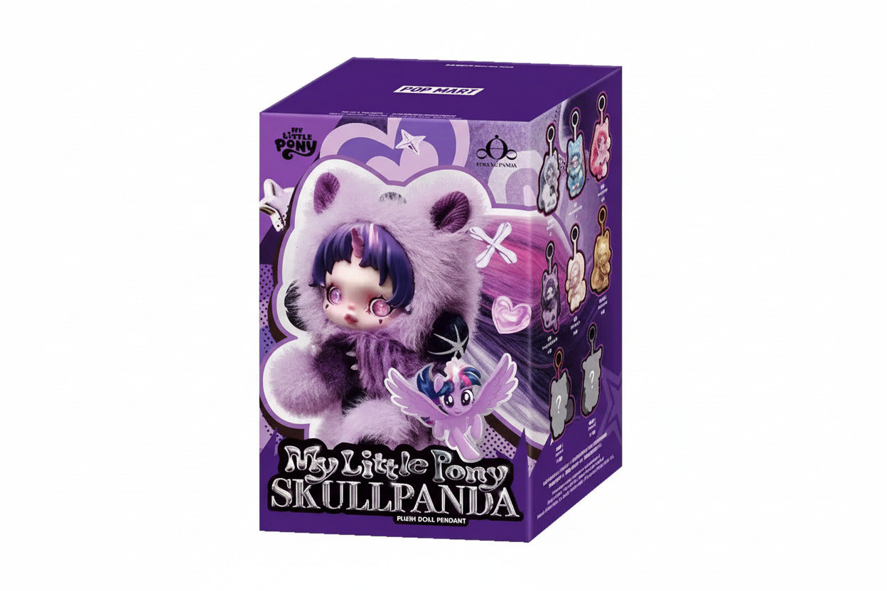 Skull Panda My Little Pony Series Plush Vinyl Doll Pendent Blind Box - 1 Random Design - Project M Shop
