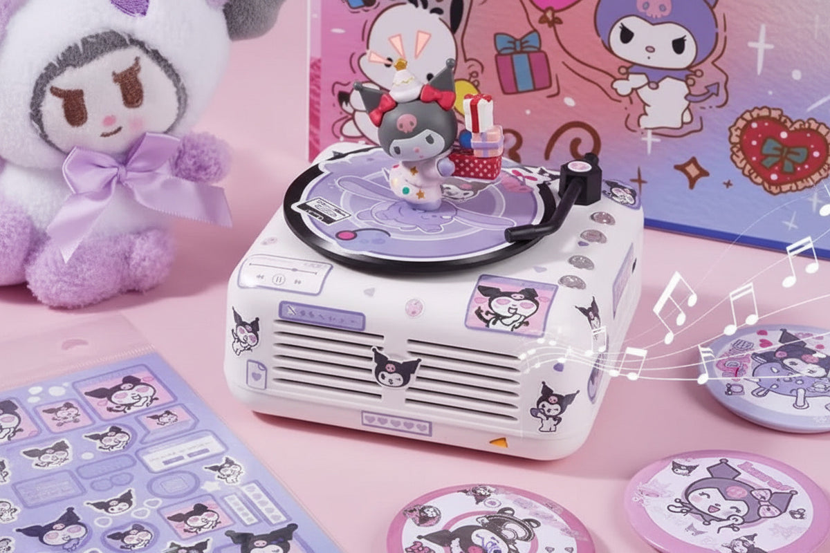 Sanrio Kuromi Cinnamoroll Bluetooth Speaker - Kawaii Audio Charm