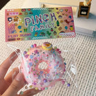 Donut Squishy Toy - Set of 3 | Sparkle Stress Relief Squishies - thumbnail 5