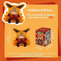 Eaki Naruto Cute Beast Sitting Party Vinyl Plush Pendant Blind Box - 1 Random Design - Project M Shop