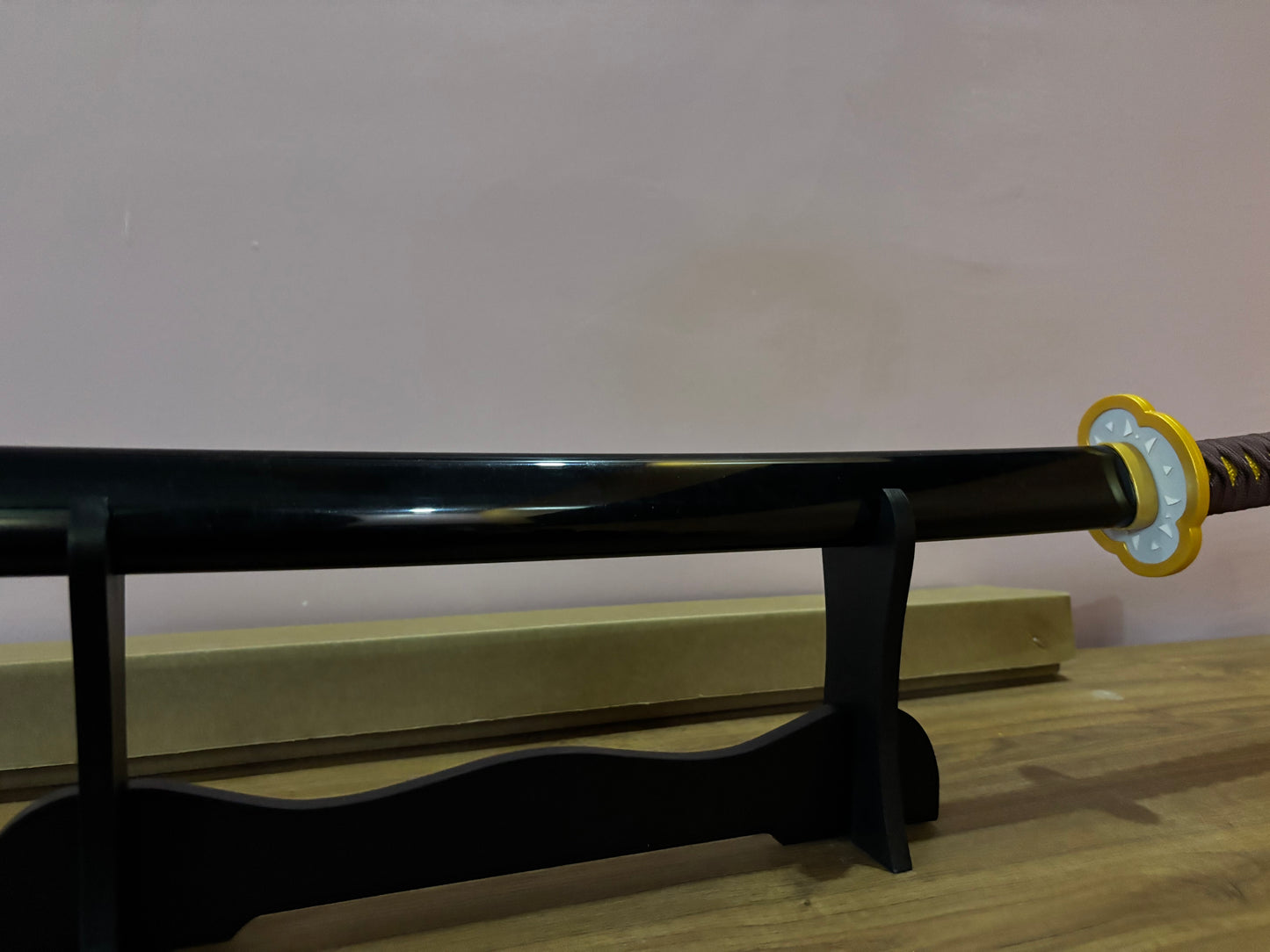 Glowing Katana Sword - Kaigaku LED Anime Cosplay Wooden Sword Inspired by Demon Slayer - Project M