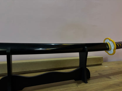 Glowing Katana Sword - Kaigaku LED Anime Cosplay Wooden Sword Inspired by Demon Slayer - Project M