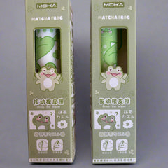 Green frog cartoon style pen eraser - combo of 2 - Project M Shop