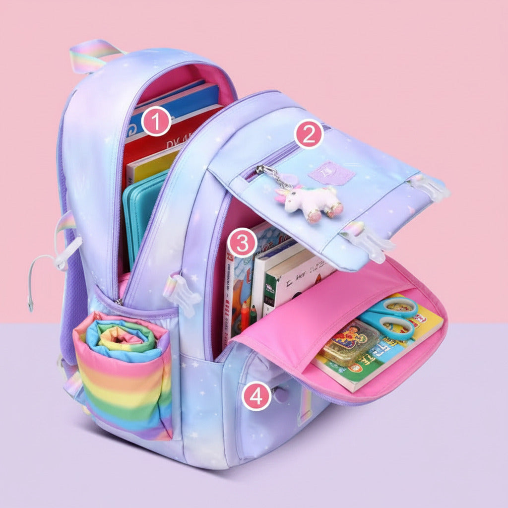 K-Pop Demon Hunter Huntrx X Saja Boys School Bags