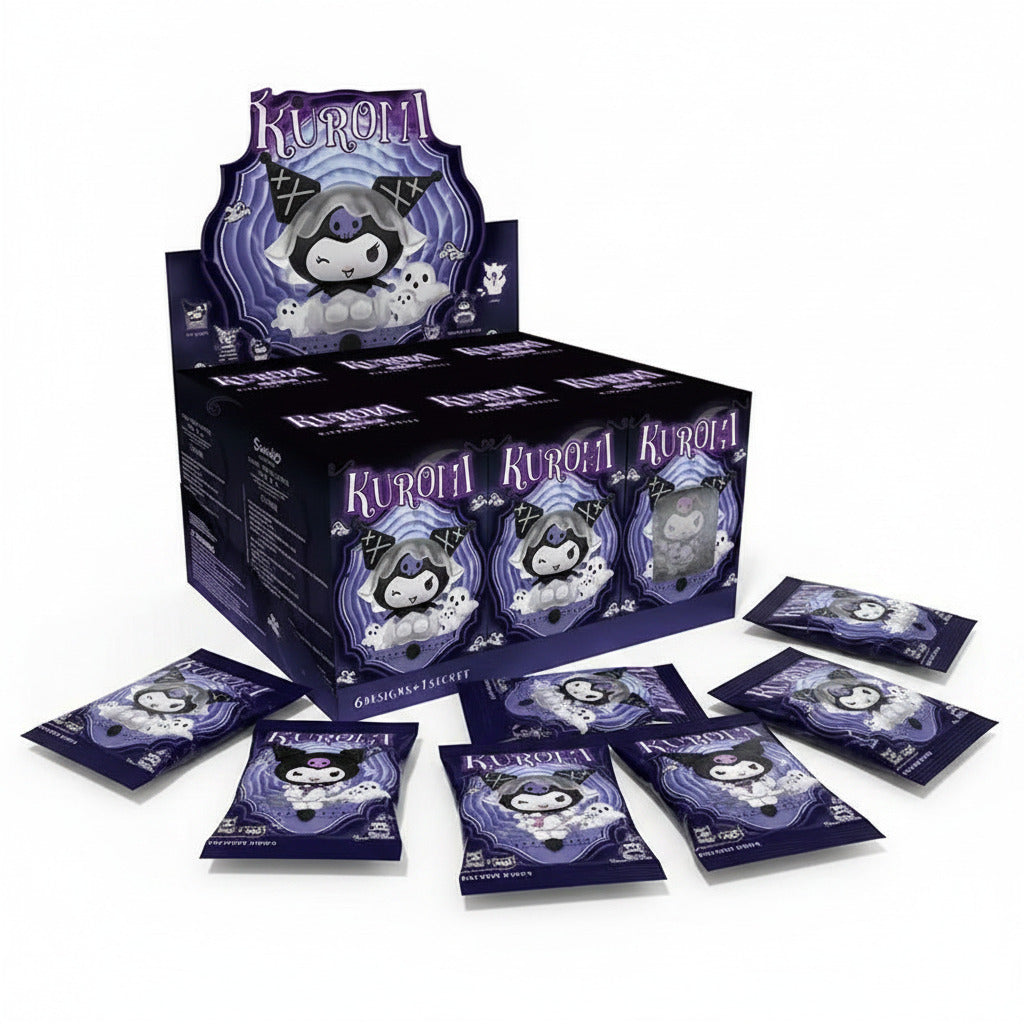 Kuromi Frozen Dark Night Story Series PVC Figure - 1 Random Blind Box Design - Project M Shop