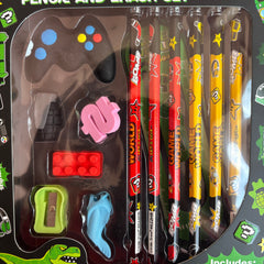 Game world stationery set of 13 pieces - Project M Shop