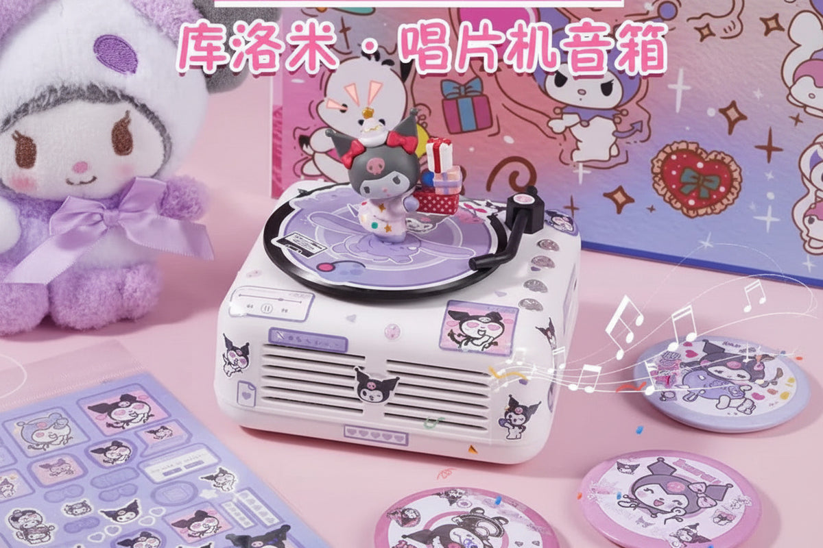 Sanrio Kuromi Cinnamoroll Bluetooth Speaker - Kawaii Audio Charm