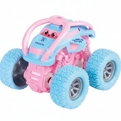 Mini Monster Car Toy With Friction Drive Cute Toy For Children - Random Color - Project M Shop